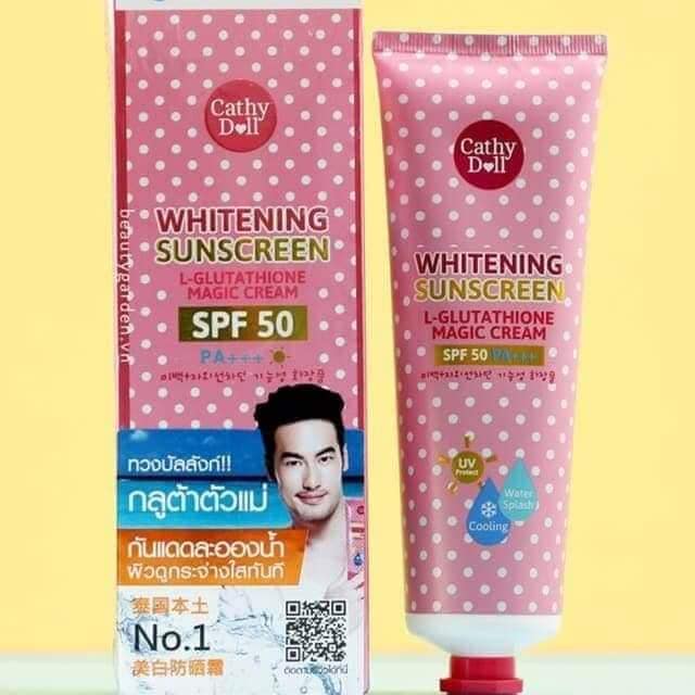 Cathy Doll SPF 50 Whitening Sunscreen (60ml) - Image 2