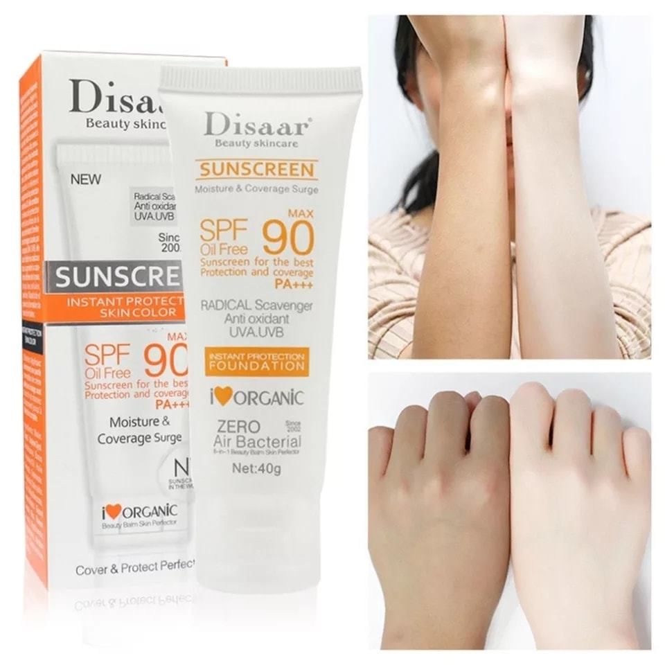 Disaar Facial Body Whitening Sunscreen Cream Spf 90 Sun Block 40 gm - Image 2