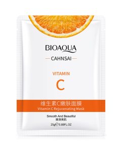 BIOAQUA Vitamin C Rejuvenating Face Sheet Mask 25gm