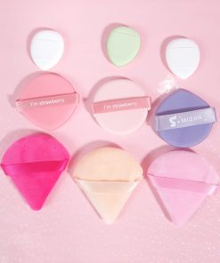 Kiss Lovely soft 9 Piece Makeup Puff Set 3 Shape Soft Cushion Puff