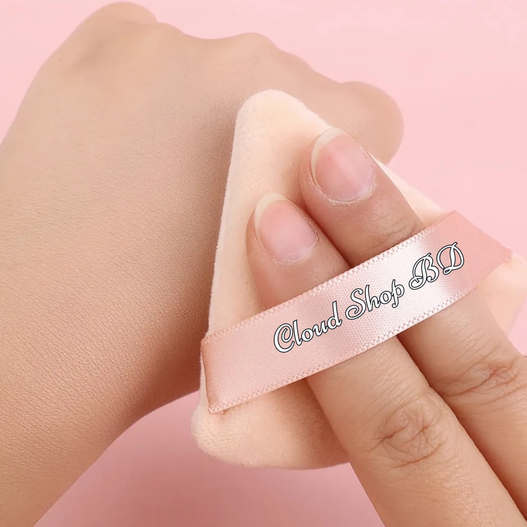 Triangle Powder Puff 1 Piece Random Color - Image 2