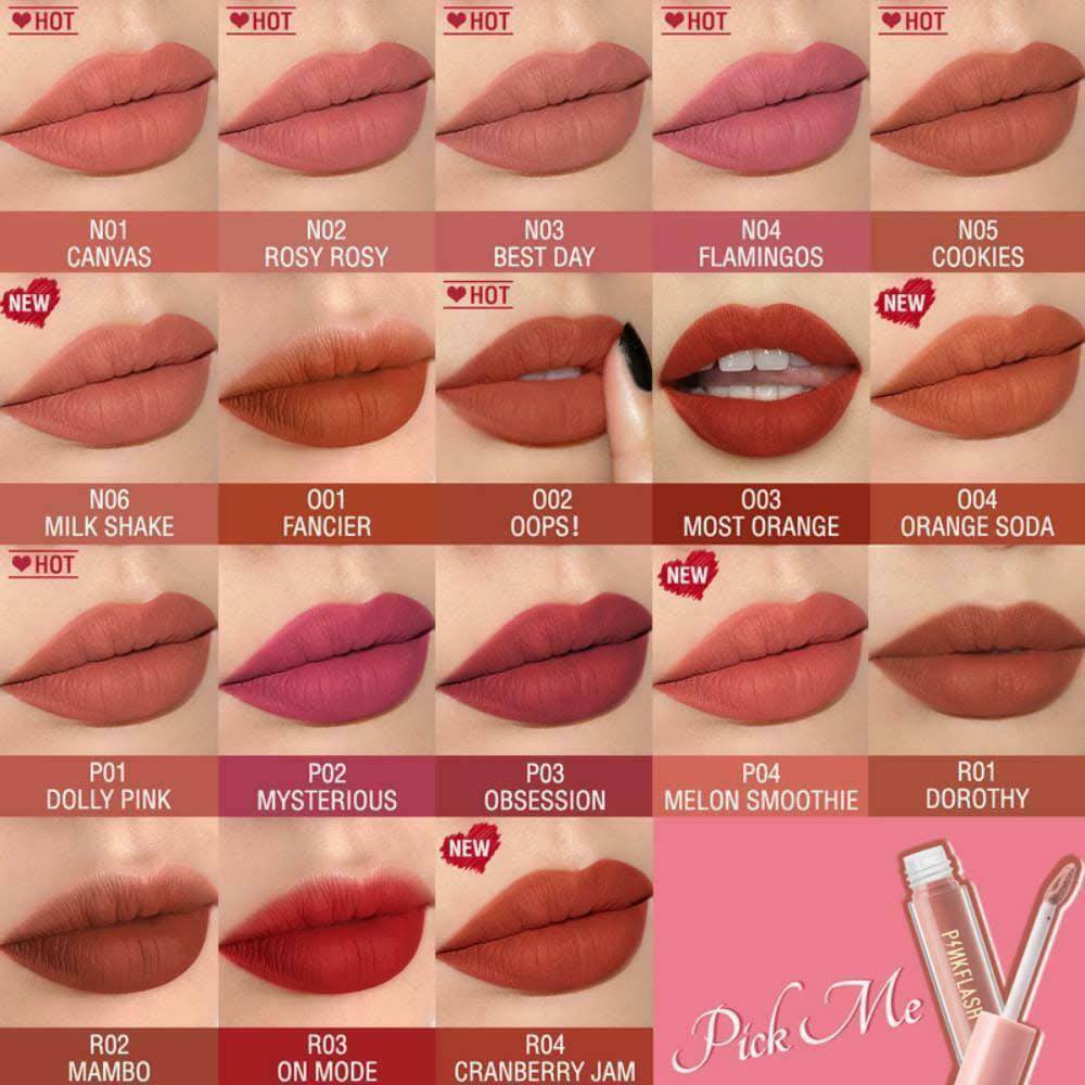 PINKFLASH Lasting Matte Liquid Lipstick lip cream - Image 8