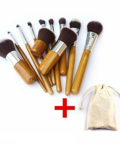Bamboo Professional 11Pcs Makeup Brush Set