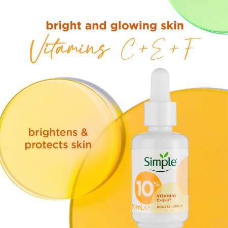 Simple Booster Serum 10% Vitamins C + E + F - Image 5