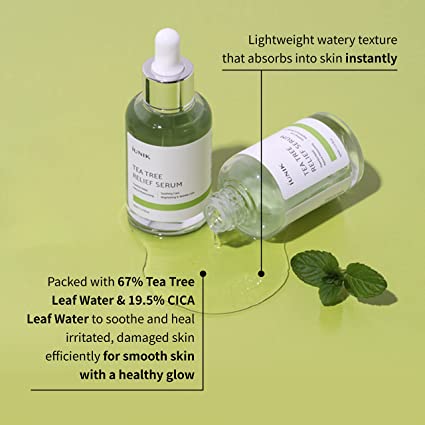 iUNIK Tea Tree Relief Serum - 50ml - Image 4
