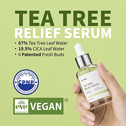 iUNIK Tea Tree Relief Serum - 50ml - Image 2
