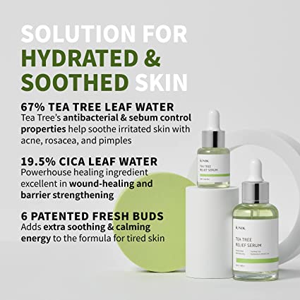 iUNIK Tea Tree Relief Serum - 50ml - Image 3