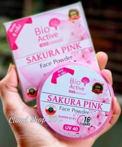Bio Active Sakura Pink Face Powder