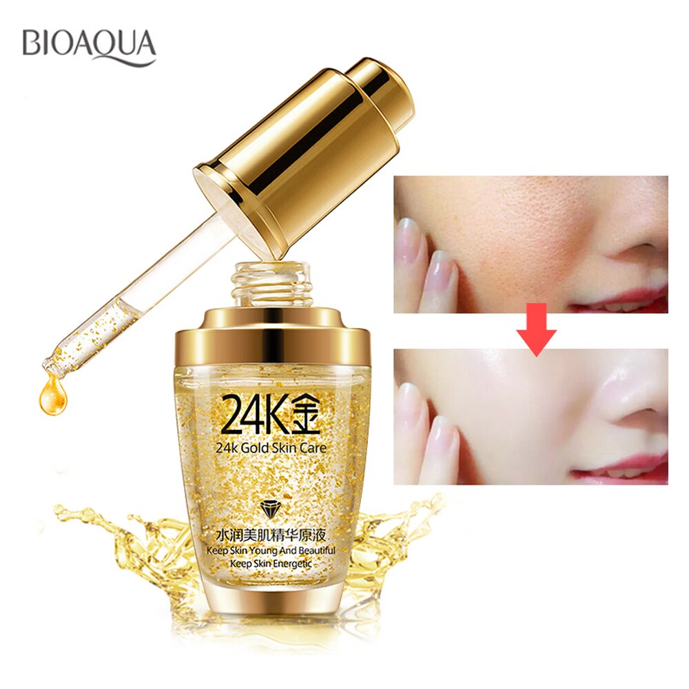 BIOAQUA Gold Skin Care Liquid Essence Face Serum - 30ml - Image 4