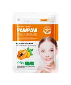 BIOAQUA PawPaw Vitamin C Hydrate Sheet Mask