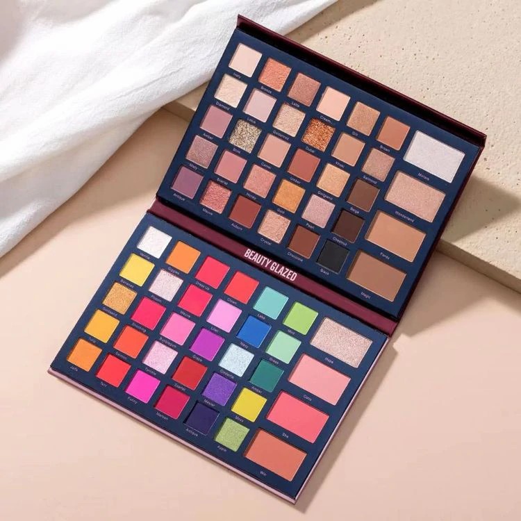 Beauty Glazed Mix & Match 68 Colors Eye shadow Palette - Image 2