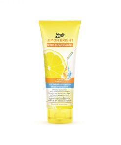 Boots Lemon Bright Scrub Cleansing Gel