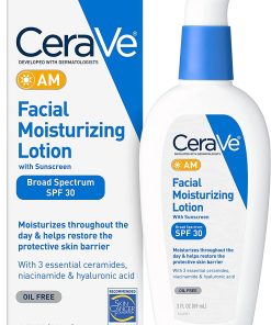 CeraVe Facial Moisturizing Lotion AM SPF 30, 3 oz,