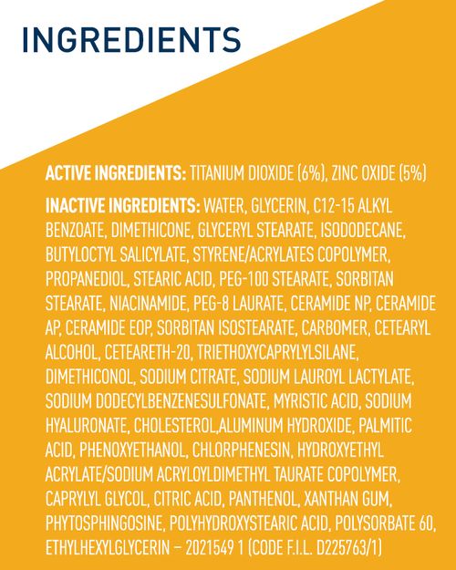 CeraVe Hydrating Mineral Sunscreen SPF 30 Face Lotion - Image 4