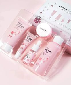Laikou Japan Sakura Skincare 5 in 1 Combo  Set