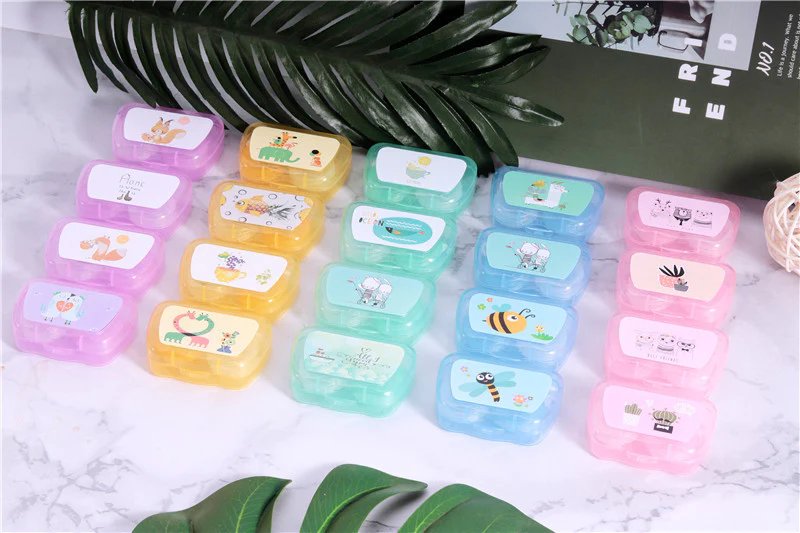 Cutest Color Contact Lens Case Kit Box Xiang Yu - Image 3
