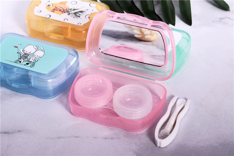 Cutest Color Contact Lens Case Kit Box Xiang Yu - Image 4