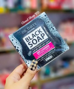 DR.DAVEY Black soap Collagen & Charcoals soap