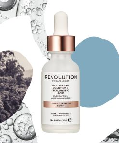 Revolution Skincare Targeted Under Eye Serum – 5% Caffeine + Hyaluronic Acid Serum