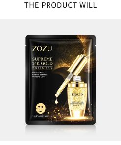 ZOZU 24K Supreme Gold Face Sheet Mask
