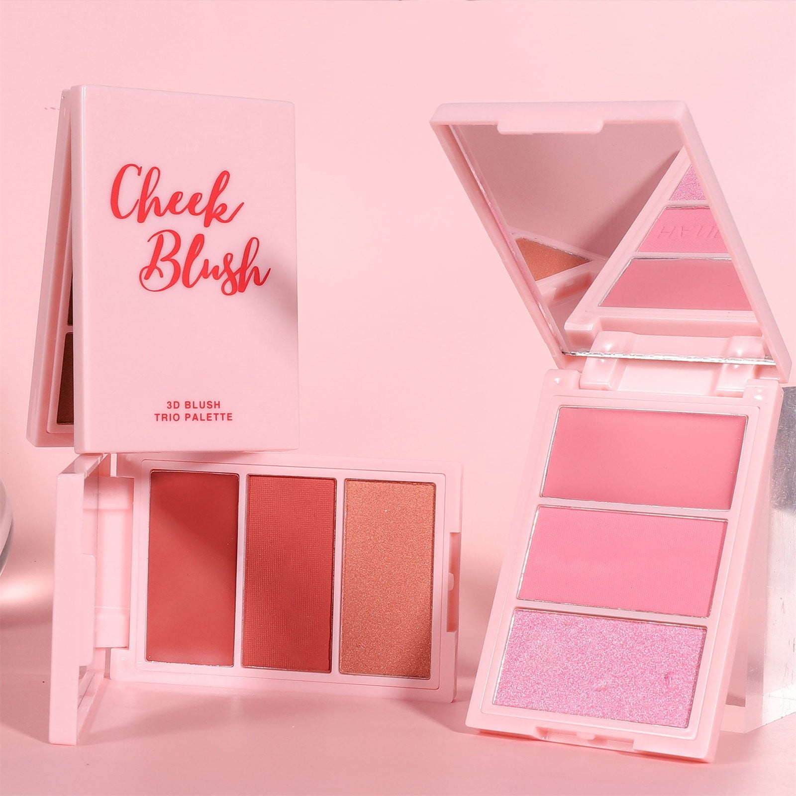 HANDAIYAN Cheek Blush 3D Trio Palette