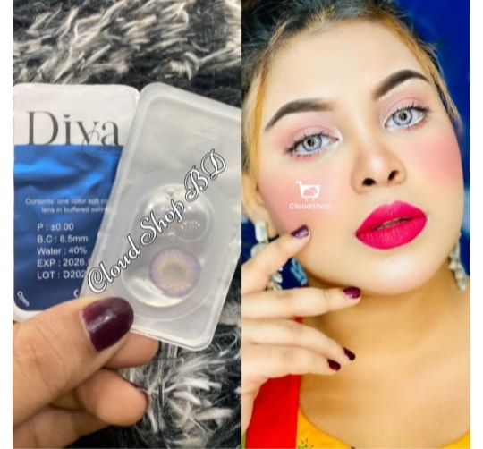 Diva Contact Lens- Violet - Image 2