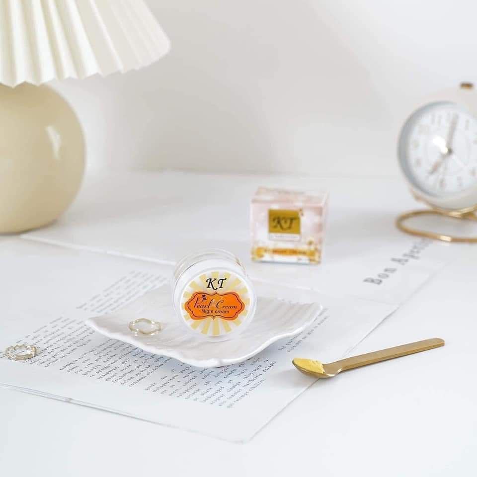 KT Pearl Night Cream 10gm - Image 2