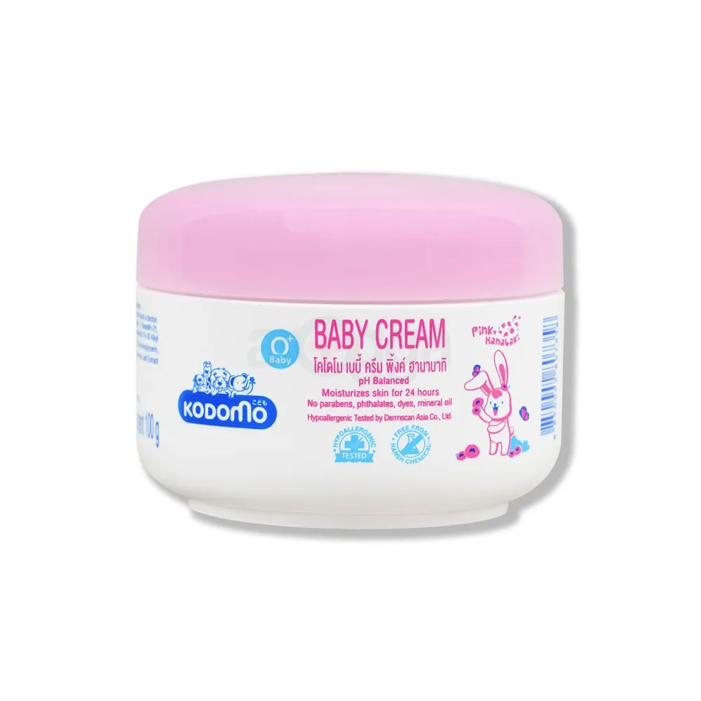 KODOMO Pink Hanabaki PH Balanced Baby Cream