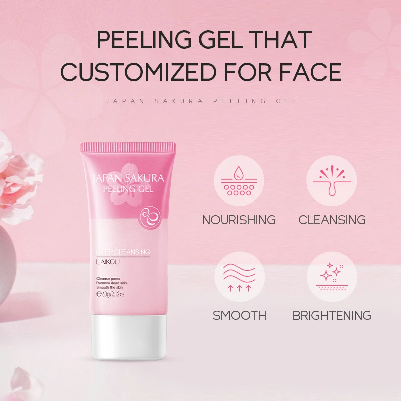 Laikou Japan Sakura Peeling Gel-60g - Image 5