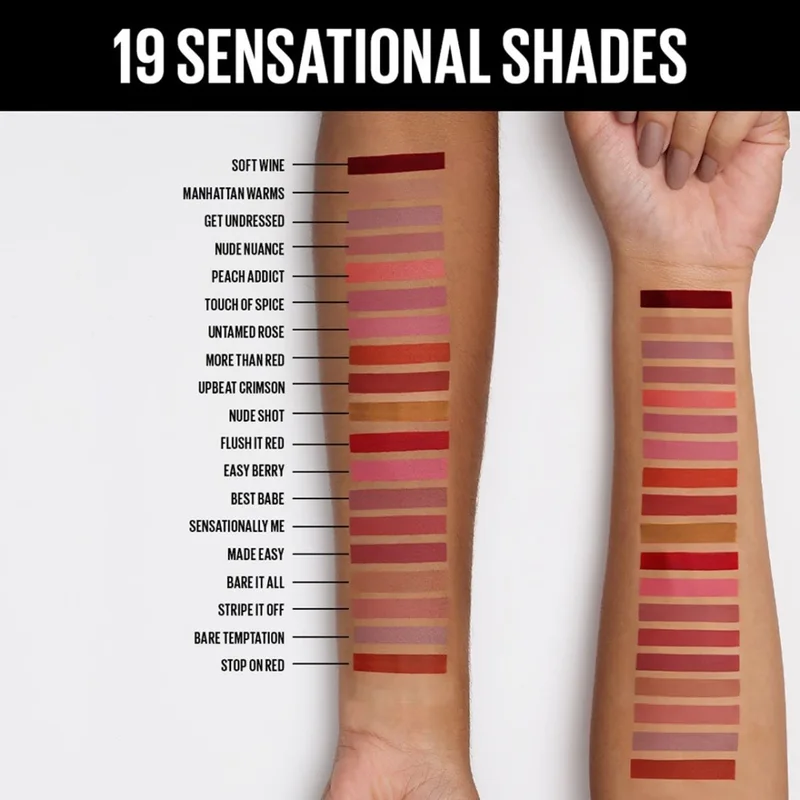MAYBELLINE Sensational Liquid Matte Lipstick - Image 3