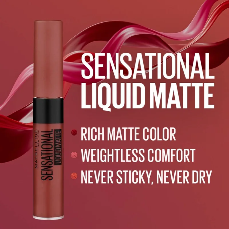 MAYBELLINE Sensational Liquid Matte Lipstick - Image 2
