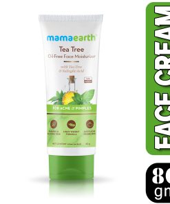 Mama Earth Tea Tree Oil-Free Moisturizer (80g)