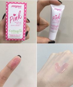 Nagano Pink Nipple Jelly with collagen and aloe vera naturally pink within a blink