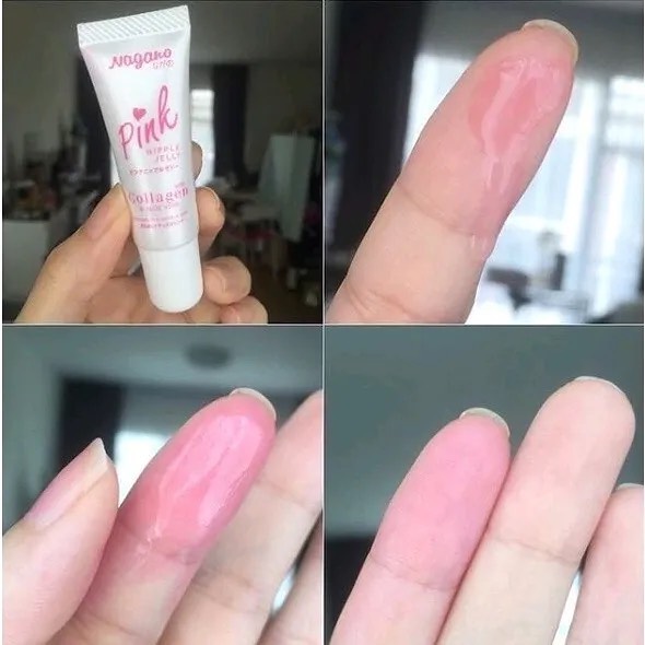 Nagano Pink Nipple Jelly with collagen and aloe vera naturally pink within a blink - Image 3