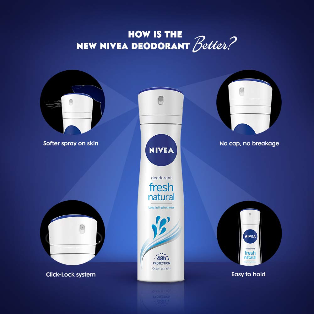Nivea Deodorant Fresh Natural - Image 2