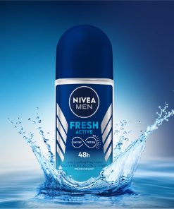 Nivea Men 48h Roll On Fresh Active - 50 ml