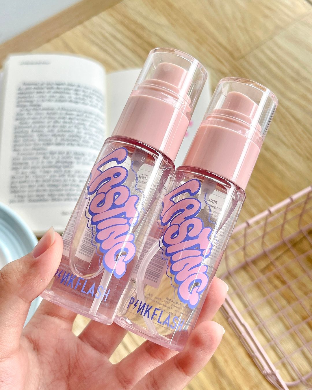 Pink Flash Double Fixing Setting Spray - 40ml
