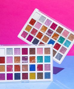 Pigment Play Rainbow Glow Max Effect Glitter 28 Color Eyeshadow Palette - One Love