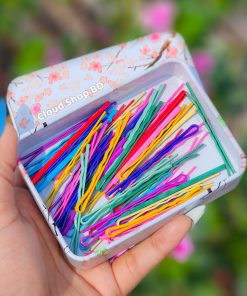 Premium Quality Flat Bobby Pins -Colorful