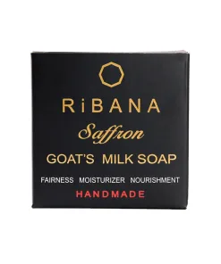 RIBANA Saffron Goats Milk Soap (110gm)