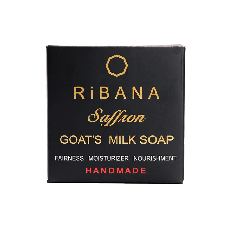 RIBANA Saffron Goats Milk Soap (110gm)
