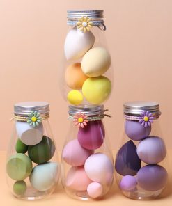 Beauty Blender Jar Set of 6 Soft Makeup Sponge ( Random)