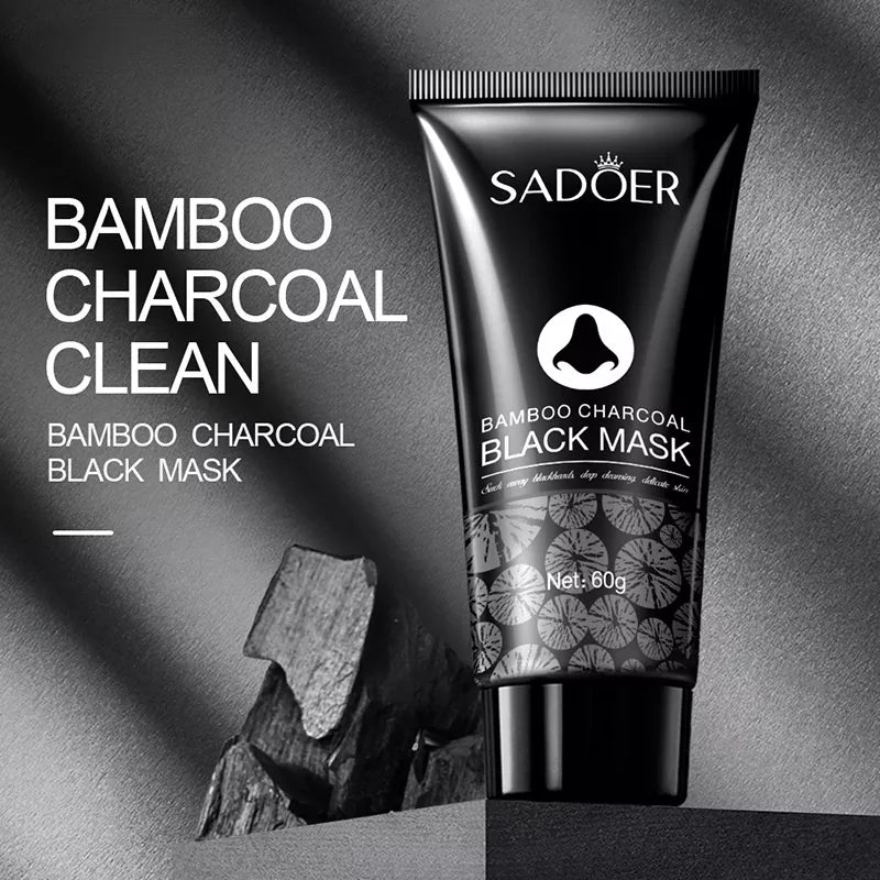 SADOER Bamboo Charcoal Deep Cleaning Black Mask - 60g - Image 2
