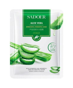 SADOER Aloe Vera Refreshing Hydrating Facial Sheet Mask
