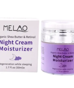 Melao Organic Shea Butter & Retinol Night Cream Moisturizer 50ml