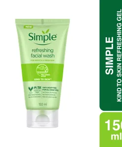 Simple Kind To Skin Refreshing Facial Wash (150ml)