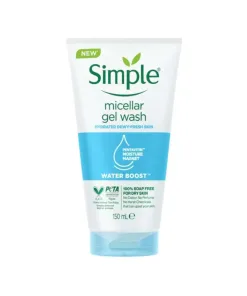 Simple Water Boost Micellar Facial Gel Wash 150ml