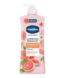 VASELINE Healthy Bright Superfood Freshloc Grapefruit Lotion - 320ml