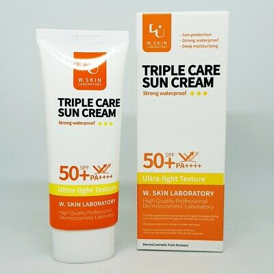 W. SKIN LABORATORY Triple Care Sun Cream SPF50+ PA++++ - (60g)