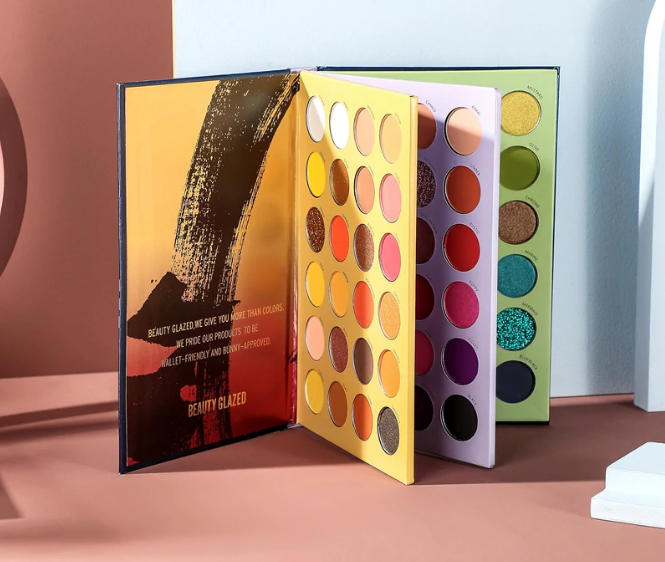 BEAUTY GLAZED Color Shades 72 Color Eye shadow Palate